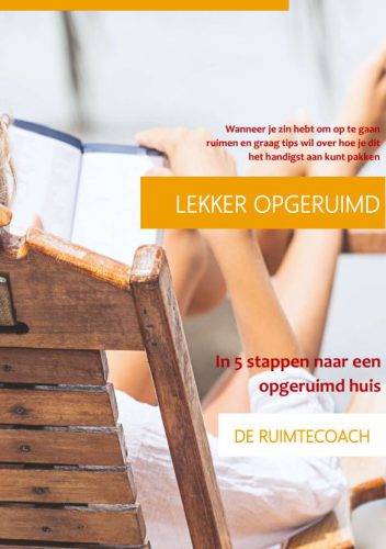 E-book - De Ruimtecoach | Professional Organizer